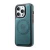 Funda para teléfono con carga inalámbrica Magsafe, soporte magnético, funda de cuero, compatible con iPhone 18 Pro Max / 16 / 15 Plus