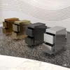 Gabinete de Herramientas de Peluquería Gabinete de Herramientas de Barbería Estante de Almacenamiento para Peinadores de Acero Inoxidable Gabinete de Exhibición de Pie