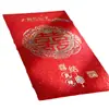 Envelopes Vermelhos de Casamento, Saquinhos Vermelhos de Casamento, Suprimentos para Bloquear a Porta, Itens Atacado, Caractere Dupla Felicidade, Envelopes de Dinheiro da Sorte, Estampagem Dourada Festiva