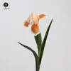 Venda Direta da Fábrica Flor Artificial de Orquídea Íris Estilo Alice, Flor Falsa Estilo Vintage, Adereço de Fotografia, Flor para Decoração de Casa