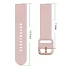 En stock de fábrica para correa inteligente de silicona de 20/22 mm para Samsung Galaxy watch active/2