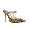 Sapatos Femininos Exportação Estampa de Leopardo Clássico Bico Redondo Pedido Sichuan Chengdu Simples e Outras Cores Puras Primavera e Verão