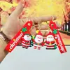 Nuevo Llavero Femenino Lindo Muñeco de Nieve Anciano Muñeca Colgante para Mochila Escolar Masculina Pareja Fábrica Colgante de Árbol de Navidad Dibujos Animados