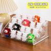 Blind Box armazenamento display stand acrílico transparente passo gesso boneca de armazenamento stand hand-made Display Box