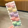 Lindo y Colorido Elástico para el Pulgar del Tamaño para Niños, Cuerdas para el Cabello de Bebé para Coletas Pequeñas, Bandas para el Cabello de Niñas Que No Dañan el Cabello, Hermosos Elásticos para el Cabello