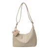 Estudante casual saco de grande capacidade feminino 2024 primavera nova moda Coreia do Sul saco tote all-match messenger bag