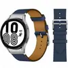 Adequado para Samsung Galaxy Watch 6 Classic Watch Pulseira de Couro Genuíno Watch5/4 Couro Curvo