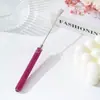 Ferramenta de Arte para Unhas Bastão Misturador de Gel Full-Diamond Criativo de Alta Qualidade, Bastão Misturador de Gel, Bastão Misturador de Cor de Unha, Bastão Removedor de Gel de Esmalte em Aço Inoxidável