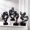 Accesorios para Parejas de Envío Gratuito Cuidadosamente Seleccionados Escultura Transfronteriza Artesanía de Resina Ecológica Abrazo Permanente de Pareja Adorno Decorativo de Alta Gama