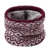 Novo Cachecol de Gola Quente de Veludo para Homens e Mulheres no Inverno, Cachecol de Lã Versátil, Cachecol de Gola Tricotado à Prova de Frio para Exterior