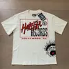 Comercio Exterior Transfronterizo Hellstar Hellstar Marca de Tendencia Europea y Americana Talla Grande Holgada Sudadera Camiseta Casual de Manga Corta para Hombre y Mujer