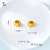 Acessórios para Joias DIY com Strass Coloridos, Anéis Dourados com Areia de Furo Grande Passante, Estilo Geométrico Banhado a Ouro Cobre, Design Artístico Retrô