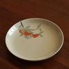 Plato de Fruta Gris Rústico Vintage, Bandeja para Postres, Soporte para Tetera de Cerámica, Base de Tazón con Tapa, Hogar Estilo Japonés Simple y Elegante Logo