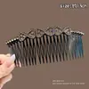 Pinza y peine de moda para mujer, una herramienta mágica para arreglar el cabello suelto, antideslizante, previene la caída del cabello, peine para flequillo, pasador, accesorio para el cabello