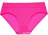 Ropa Interior de Alta Venta Transfronteriza Sin Costuras Cómoda Talla Grande Cintura Media Calzones Algodón Puro Entrepierna Transpirable Color Sólido Ropa Interior para Mujer