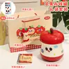 Alcancía de Manzana Niña Regalo de Cumpleaños para Niños Adornos para la Sala de Estar Almacenamiento de Monedas Caja de Almacenamiento Práctica Nuevo Estilo 2025