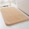 Tapete de chão de pelúcia de pelo alto transfronteiriço, tapete de chão absorvente ultrassuave, tapete de chão de banheiro, tapete de entrada de banheiro doméstico, direto do fabricante