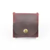 Mini monedero de cuero genuino, bolsa creativa retro para llaves, monedero suelto para monedas y autobús, nuevo en stock