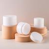 Frasco de creme spot pp Shikai 15ml frasco de creme branco frasco de esmalte 30ml frasco secundário frasco de máscara 50g