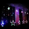 Luz de Estrela LED pequena luz colorida luz piscante fio de luz Luz de cortina Lua Estrelada quarto de celebridade dormitório luz decorativa