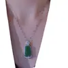 Transmissão ao Vivo do Novo Colar de Aço Titânio em Forma de Cabacinha Ruyi Auspiciosa, Feminino, Versátil, Corrente para Clavícula Estilo Luxo Leve, Entrega de Alto Padrão