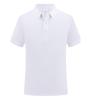 Camisa Polo de Negócios de Alta Qualidade Roupa de Trabalho Corporativa Camiseta Esportiva de Manga Curta com Gola Virada para Baixo, Camisa Cultural Publicitária com Logotipo Bordado