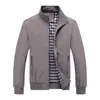 Atacado 2025 Novo Jaqueta Masculina Primavera e Outono Transfronteiriço Casual Masculino Estilo Coreano Bonito Jaqueta Piloto com Zíper