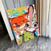 Nick Judy Pintura al Óleo Digital DIY Dibujos Animados Pareja Pintura al Óleo Digital Pintado a Mano Graffiti Coloreado Pintura Decorativa Ins