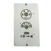 Placa Painel de Aço Inoxidável Tipo Placa Saída de Exaustão de Fumaça Atuador Tipo Sala Limpa Controle Remoto Cabo de Aço 3C