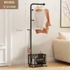 Perchero de pie para ropa y bolsos, perchero móvil para abrigos de dormitorio, perchero de pie de lujo para el hogar en la sala de estar para secar y almacenar ropa