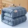 Colcha de algodón desmontable y lavable, colcha de primavera y otoño, colcha de invierno, ropa de cama de algodón para dormitorio individual de estudiante, relleno de colcha, apto para todas las estaciones