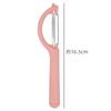 Cuchillo pelador en forma de P, pelador de acero inoxidable, cuchillo para pelar frutas, cepillo de patatas multifuncional, cuchillo para pelar melones, cuchillo para pelar