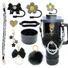 Botella de Agua Térmica Stanley Tapón Antipolvo Taza con Popote Tapa de Taza Correa de Mano Cordón para Botella de Agua Múltiples Estilos Versátiles Set