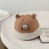 Bonito sombrero de pescador nuevo de otoño para bebés de 2 años, sombrero para proteger del sol y a prueba de viento, sombrero infantil estilo coreano ins, sombrero tipo cubo transfronterizo