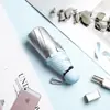 Nuevo Parasol Plata Titanio 50% de descuento Ocho Varillas Resistente al Sol y a los Rayos UV, Compacto y Portátil, Adecuado para Clima Soleado y Lluvioso, con Logo Personalizable