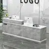 Balcão de bar, balcão de caixa, balcão de recepção, balcão de atendimento, balcão de bar comercial simples e moderno disponível