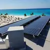 Fornecido Diretamente pelo Fabricante, Suportes de Montagem para Painéis Solares de Telhado Plano em Liga de Alumínio, Suportes Fotovoltaicos de Base de Cimento para Solo