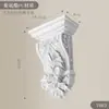 Suporte de feixe de linha PU francês imitação europeia gesso porta arqueada porta embutida curva abertura de porta coluna romana forma de decoração de capitel de coluna