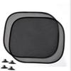 Parasol para Ventana de Coche, Parasol con Ventosa para Cristal de Ventana Lateral, Malla Parasol para Protección Solar y Aislamiento Térmico del Interior del Coche, Accesorios para Coche