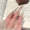 Brincos de Zircônia Microincrustada com um Toque de Luxo Leve e de Alta Qualidade, Brincos de Designer Versáteis para Mulheres, Brincos da Moda Transfronteiriços Exquisitos e Elegantes