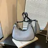Bolso de Axila de Moda para Mujer, Nuevo Verano 2026 Tendencia Lona de Mezclilla Versátil Bolso de Hombro para el Trabajo y los Viajes