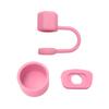 Xiyin Conjunto de 3 Peças de Tampa de Silicone Anti-Vazamento para Stanley Cup Porca de 10mm Tampa para Canudo Tampa Anti-Vazamento à Prova de Poeira Anti-Incrustante