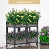 Caixa de Plantio Zhixiao Caixa Especial para Cultivar Vegetais Pote Retangular para Flores de Varanda Vaso Grande para Vegetais Artefato para Exterior e Interior