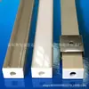 Luz Linear LED Canaleta de Alumínio Embutida Luz Linear em Liga de Alumínio em Forma de U Perfil de Alumínio Tira de Luz Linear Pré-Embutida