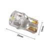 Luz indicadora de ancho de coche T10 cristal transparente LED integrado luz de coche COB resaltado W5W luz de matrícula luz de lectura 12V
