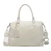 Bolsa Boston Simples de Mão de Luxo Feminina 2026 Novo Estilo Bolsa de Ombro Único para Deslocamento Diário Bolsa Transversal Versátil de Grande Capacidade
