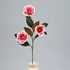 3 Flores Altas de Magnolia para Decoración de Techo de Boda en Hotel, Flores Artificiales para Arreglos de Piso, Arreglos Florales de Pared de Fondo, Comercio Exterior Transfronterizo al por Mayor