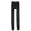 Azafata Pantalón Transparente Gris de una Sola Pieza Otoño e Invierno Forrado de Polar Engrosado Leggings de una Sola Pieza Medias Negras para Mujer Pantimedias Falsas Transparentes