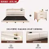 Colchón de Palma de Coco Cama con Estructura de Hierro Cama Doble Cama con Estructura de Hierro para el Hogar Cama Flotante Gruesa Moderna Minimalista Cama para Dormitorio