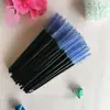 Cepillo de pestañas desechable de fábrica, rollo de pestañas desechable, varilla negra, cepillo de pestañas de color, maquillaje de ojos, rollo de pestañas